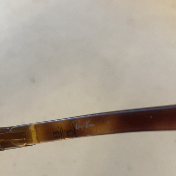 RAY BAN RB4051 642/83 TORTOISE SHADE BROWN SLEEK POLARIZED RIMLESS SUNGLASSES main image 6